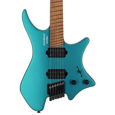 Strandberg Boden Standard N2.6 Headless Multi-Scale Guitar - Transformative Teal Metallic image 1