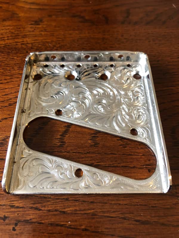 El Dorado Hand-Engraved Telecaster Guitar Parts Set All parts are