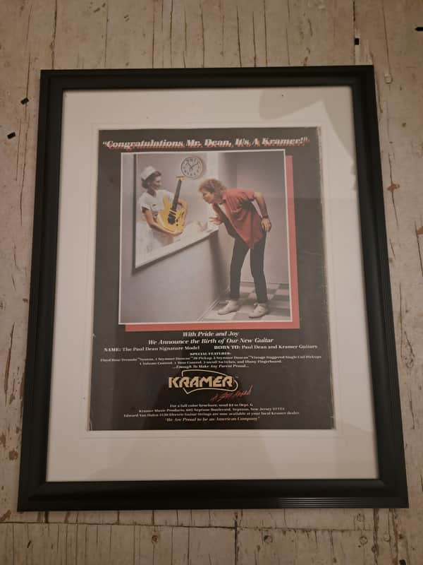 1986 Kramer Advertisement imagen 1