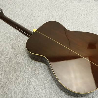 Vintage 1970's made Yamaha Acoustic Guitar FG-152 Orange Label Made in Japan image 24