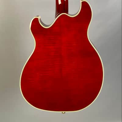 Eastwood Classic 6 TA PH Languedoc Anastasio Style Hollowbody Natural image 16