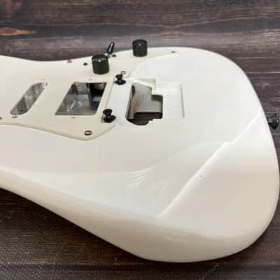 90s Charvel by Jackson ARK AR-090-SSH Body White Made in Japan w/Plate image 7