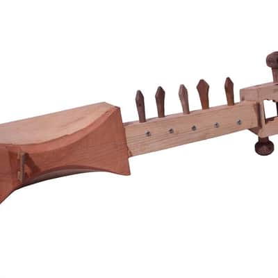 Unbranded Handmade Wooden Jogiya Sarangi Classical Indian Folk Musical Instrument - Natural image 2