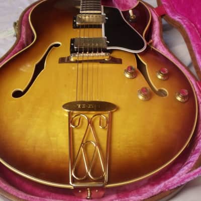 Gibson ES 350T 1962 - Sunburst PAFs Ex George Gruhn image 9