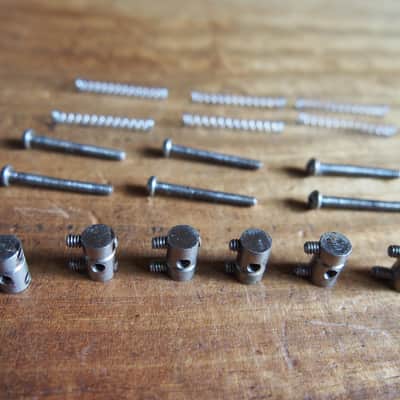 Fender Telecaster notched saddles with intonation screws - correct replacements for 1972, 1973, 1974, 1975, 1976, 1977, 1978, 1979 image 11