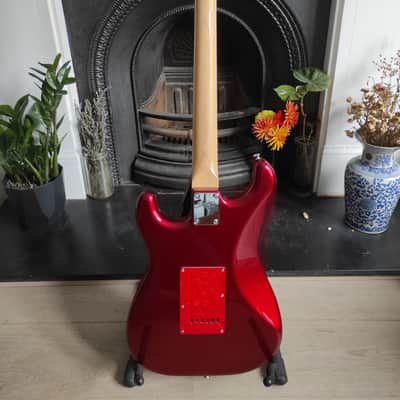 Squier Vintage Modified Stratocaster 2007 Candy Apple Red Absolutely Gorgeous! image 8