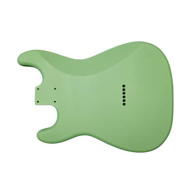 Surf Green Satin Nitro S-Style body Hardtail - HSH image 2