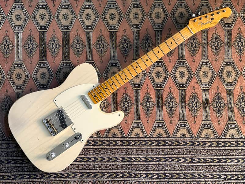 Fender Custom Shop '55 Namm LTD Journeyman Telecaster 2015 Aged White Blonde image 1