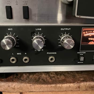 PLEASE READ ENTIRE AD!!! TEAC 2300S 1/4" 4-Track Reel to Reel Tape Deck Recorder 1970s - Silver image 12