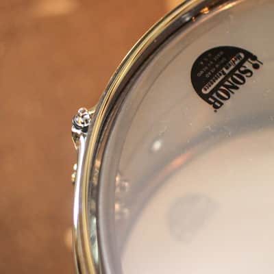Sonor 13x7 Kompressor Black Nickel over Brass Snare Drum image 6