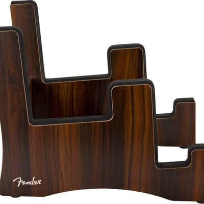 Fender Deluxe Wooden 2-Tier Multi Stand image 3