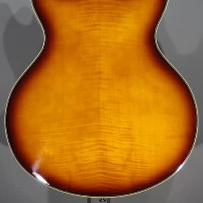 D'Angelico Premier DC 2024 - Dark Iced Tea Burst w/Gig Bag image 3