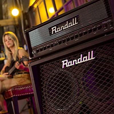 Randall RD212-V30 Diavlo Series 2 X 12-Inch Vintage 30 Angles Baffled 130-Watt Guitar Cabinet image 6