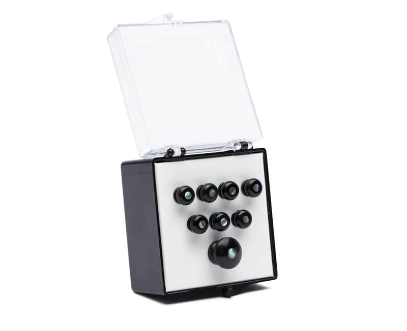 Martin Pearl Inlaid Ebony Bridge and End Pins image 1