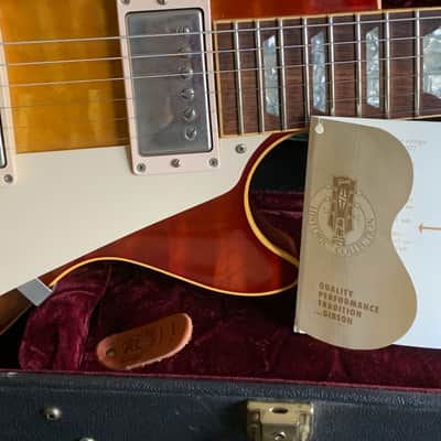 1999 Gibson Custom Shop 1959 Reissue R9 Cherry Burst image 14