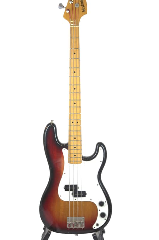 Westminster PB380S Matsumoku Japan 1970s Vintage P Bass Maple Neck w/ Hard Case - Very Good