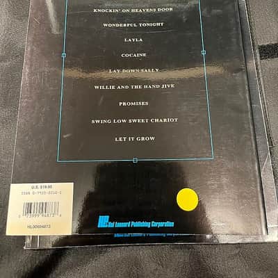 Hal Leonard Timepieces The Best Of Eric Clapton Guitar Tab Book image 2