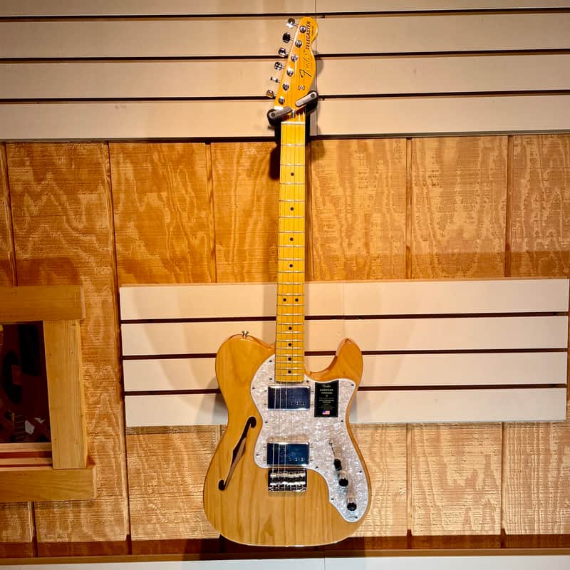 Fender American Vintage II '72 Telecaster Thinline 2022 - Present - Aged Natural image 1