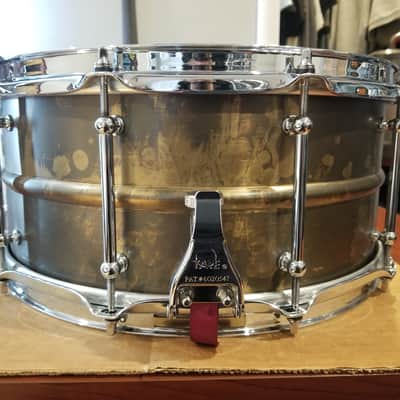 Taye Metalworks 2mm Brass Snare Drum - 14x6.5 image 2