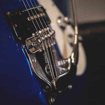Mosrite The Nokie 1992 - Blue sparkle image 13