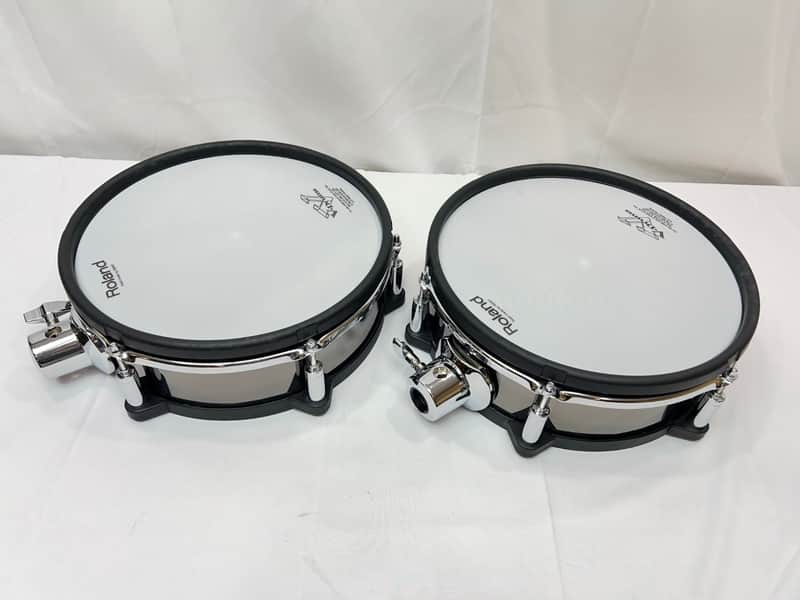 TWO Roland PD-128 BC V Drum 12" Mesh Head PD128 image 1