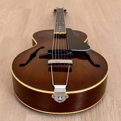 2002 Greco L-7 Parlor Archtop Acoustic Guitar, Mahogany X-Braced w