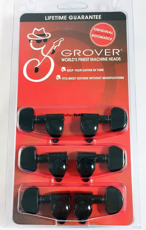 Grover 102BC Rotomatic 3x3 Tuning Machines 14:1 Ratio image 1