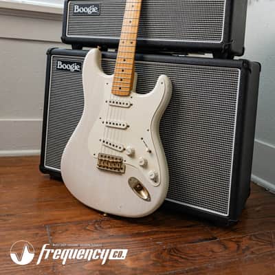 Fender Custom Shop Limited Edition 1956 Stratocaster in White Blonde with a AA Flamed Maple Neck - 2011 image 7