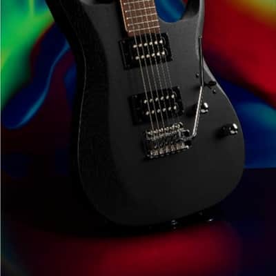 Cort KX Series Double Cutaway KX100 Electric Guitar Black Metallic image 5