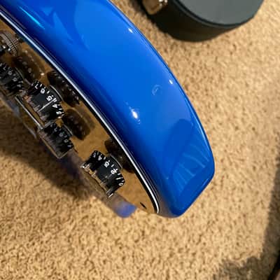Daion Savage Blue Electric Guitar w/ Original Daion Branded Hardshell Case image 19