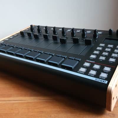 Isla Instruments S2400 Sampler Solid Oak End Cheeks Synths And Wood image 3