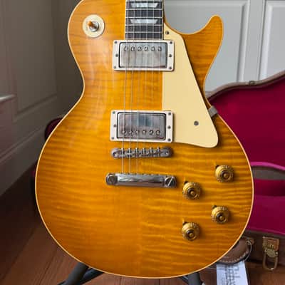 2026 Gibson Custom Shop Les Paul Standard ‘59 Reissue R9 VOS - Dirty Lemon Burst image 2