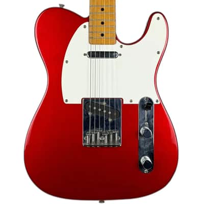 1990 Bill Lawrence Japan BKIM-60G Kaori Model Telecaster (Red/Gold