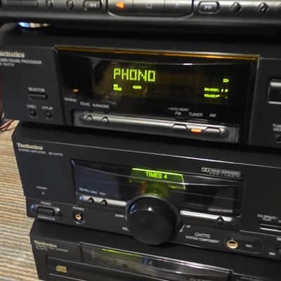 VINTAGE TECHNICS STEREO 4 PIECE COMPONENT SYSTEM UNITS/CD/PHONO/EQ/MADE IN JAPAN image 6