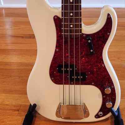Fender Hama Okamoto 2023 Bass Precision Jazz - Vintage White image 2