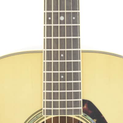 Yamaha LL6 Jumbo Acoustic/Electric Guitar 2024 Natural 2121gr image 4