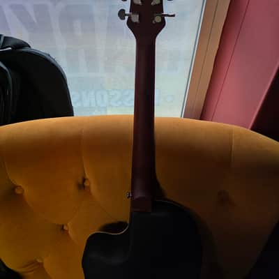 Glarry ovation style acoustic/ electric guitar image 6