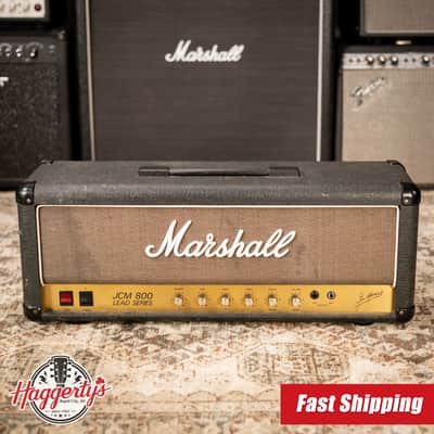 Marshall JCM 800 Lead Series 2204 Master Model 50W Mk2 Guitar Amplifier Head - Used image 1