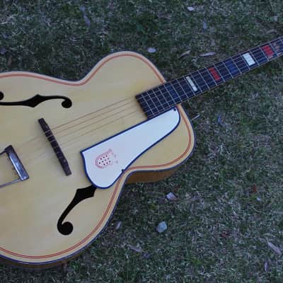 Beautiful Vintage 1940s/50s Kay Patriot Acoustic Archtop Guitar Project RARE & COOL Americana image 8