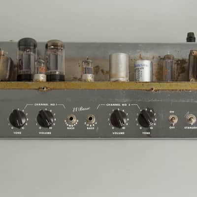 Zorko  El Basso Model 1030 Piggyback Tube Amplifier,  c. 1961. image 11