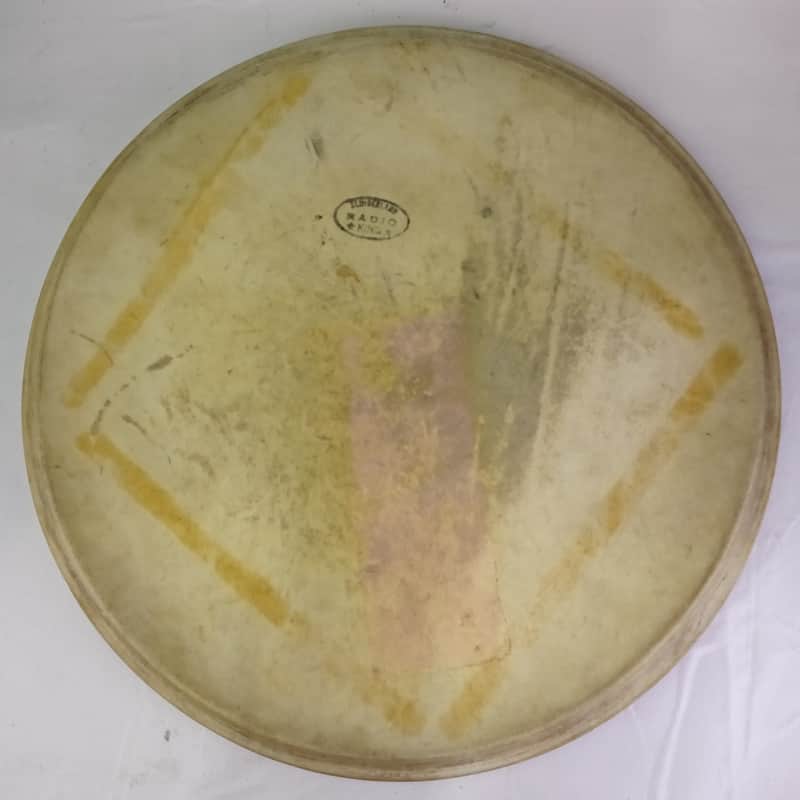 Slingerland Radio King 16" Calf Skin Floor Tom Drum Head Vintage 50s Batter/Reso image 1
