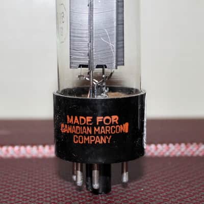 RAYTHEON 5Y3GT VT-197A BLACK PLATE D GETTER TEST NOS++ MINTY VINTAGE 1940'S image 1