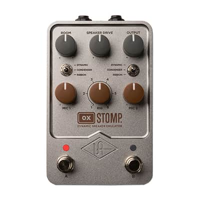 Universal Audio UAFX OX Stomp Dynamic Speaker Emulator Pedal PROAUDIOSTAR image 1