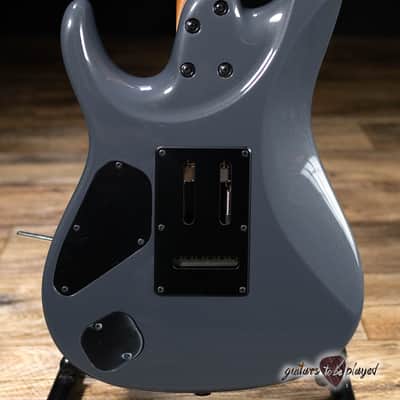 Ibanez AZ2402 Prestige HH Roasted Maple Neck Guitar w/ Case – Gray Metallic image 7