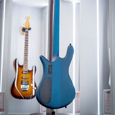 Spector Euro 4 LX Bass Guitar Black & Blue image 11