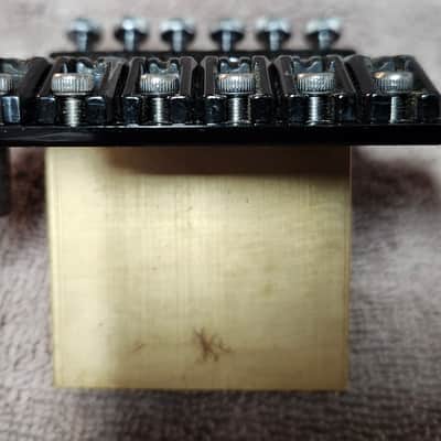 Ibanez Licensed Floyd Rose Tremolo w/ Stainless Steel & Brass Upgrades - Black image 3