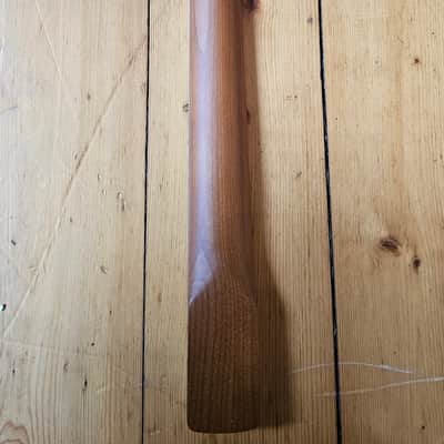 Custom 24inch big headstock vintage look left handed roasted maple electric guitar 2024 image 5