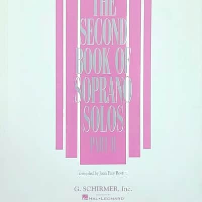 The Second Book of Soprano Solos - Part II image 1