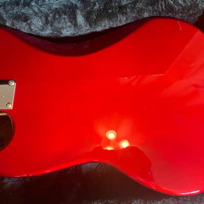 Fender Mustang MIJ 1969 2010-2011 - Candy Apple Red image 5