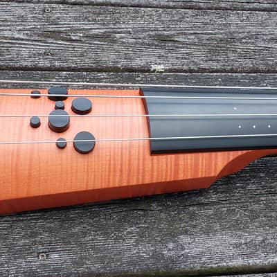 NS Design CR4M Electric Upright Bass with Bonus End Peg Stand image 3